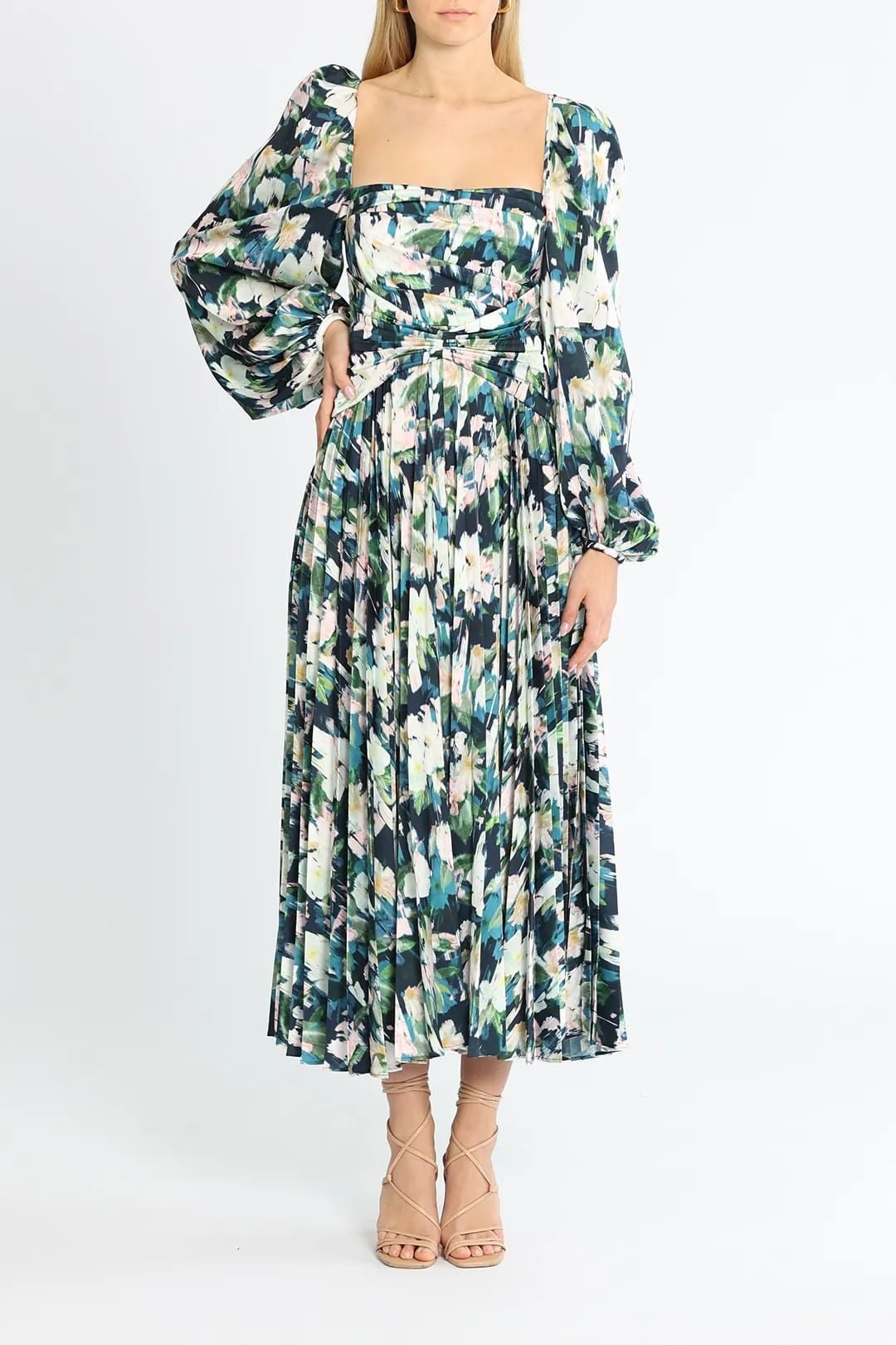 Mattison Dress - Navy Posey photo 3