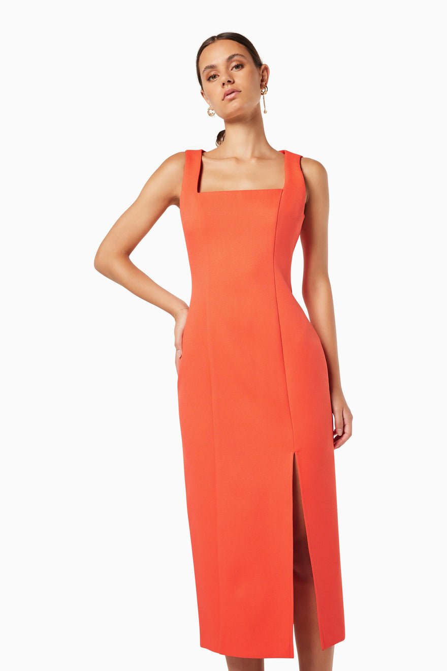 Elliatt Veronica Dress - Orange photo 2