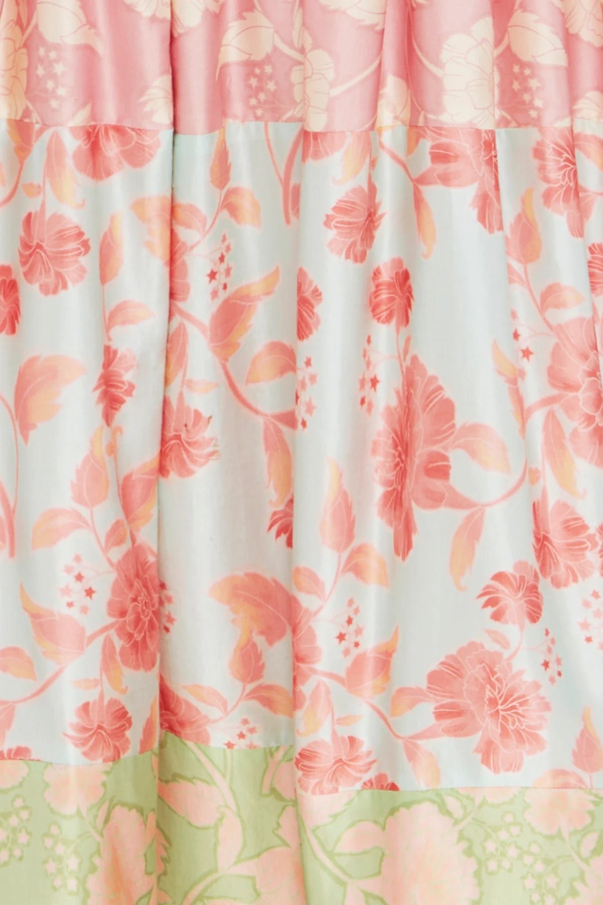 LEO LIN ANA HALTERNECK MAXI DRESS - ANEMONE SPLICE PRINT photo 8