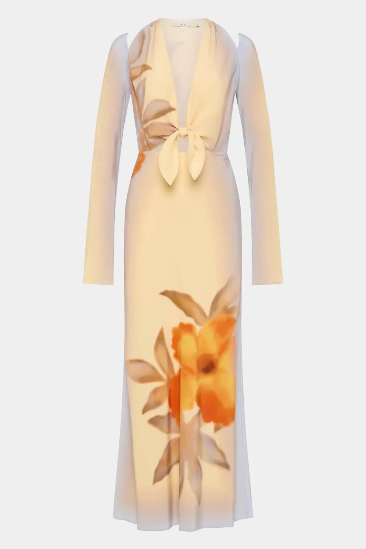 Sir the Label Serene Scarf Dress Sequoia Floral Size 2 / AU 10 photo 3