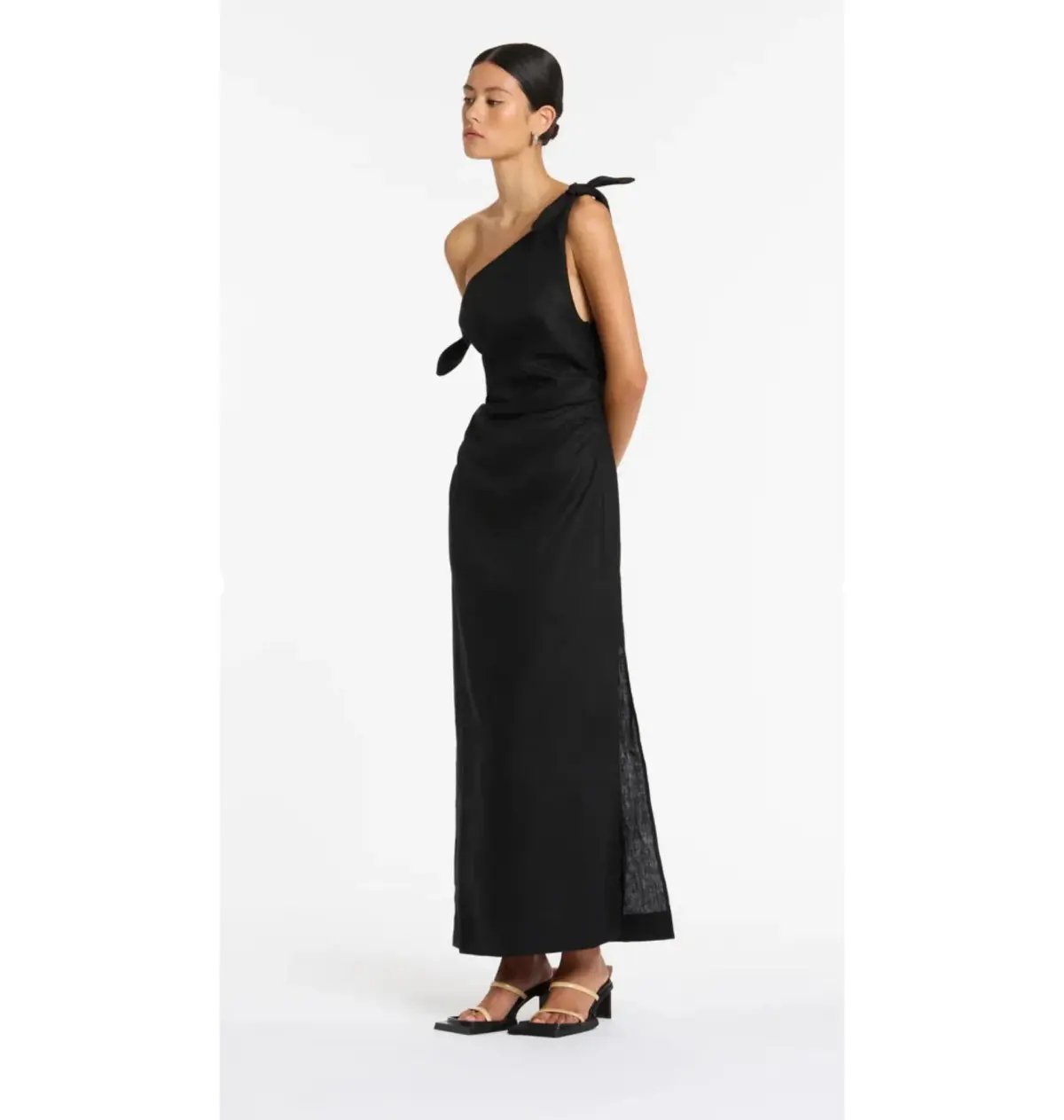 Sir The Label  Bettina Off Shoulder Dress Black Size 2 / AU 10 photo 3