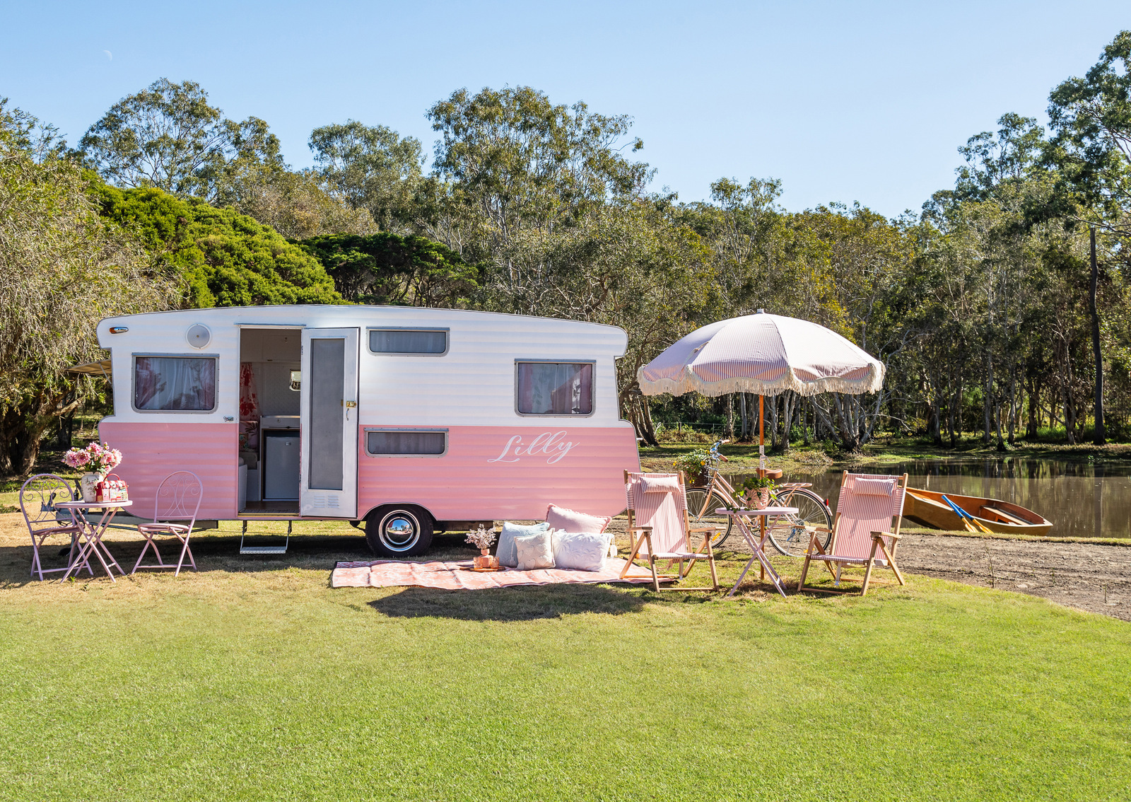 Step into a World of Vintage Charm with Lilly: The Unforgettable Pink Caravan Experience photo 8
