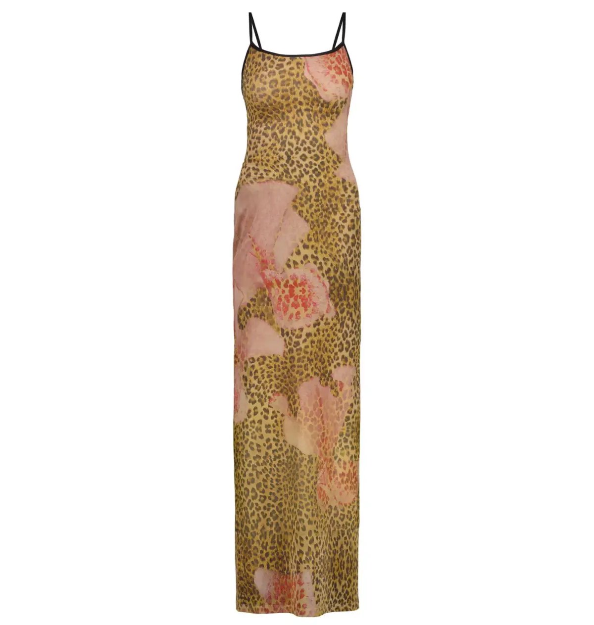 With Harper Lu Slip Dress in Mesh Leopard Size S / AU 8 photo 6