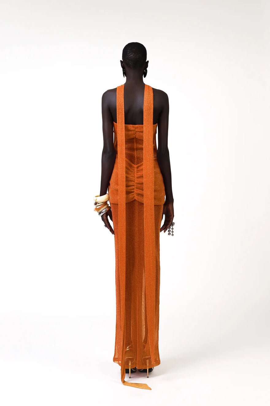 Khanum's Kesca Gown Orange photo 2