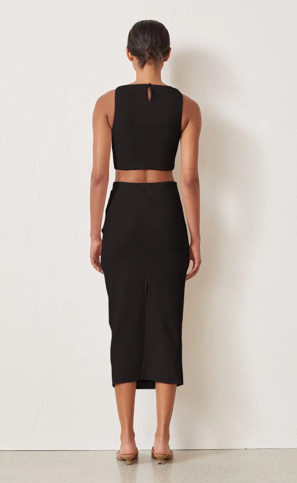 Bec & Bridge Raphaela Top and Skirt Set Black Size 6 photo 3