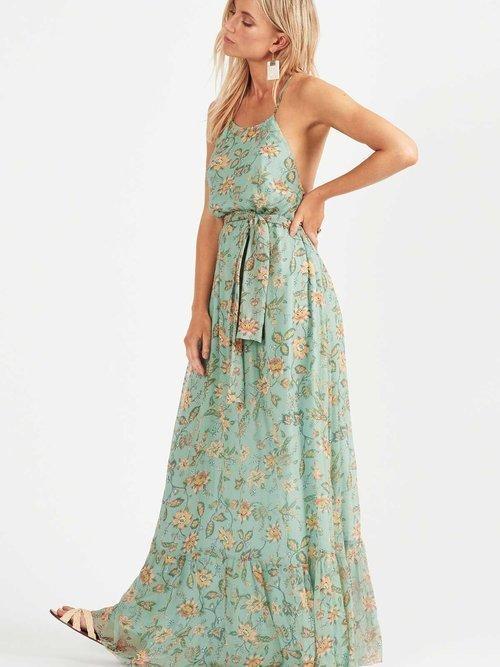 Tigerlily Persi Silk Maxi Dress photo 5