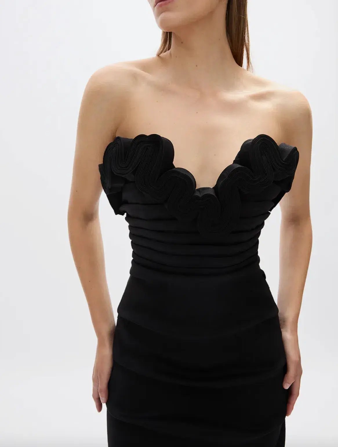 Rachel Gilbert Ren Gown Dress Black Size 1 / AU 8 photo 2
