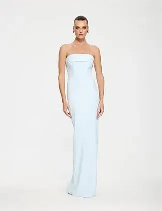 Effie Kats Monroe Gown Ice Blue Size 6/XS photo 6