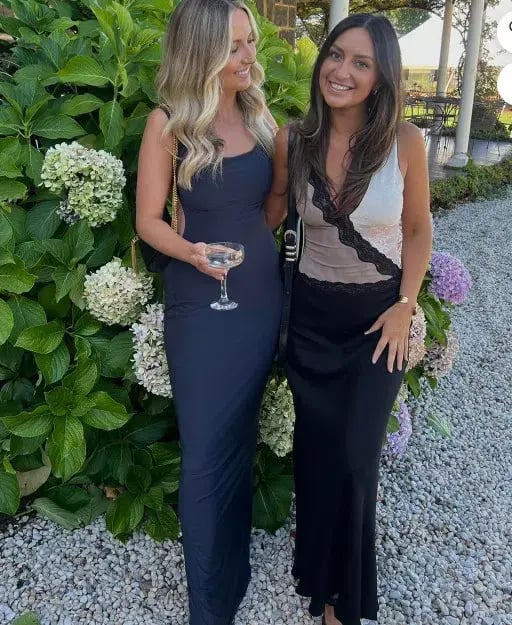 Bec & Bridge Abrielle Lace Maxi Dress Black/Taupe/Ivory Size 10 AU photo 3