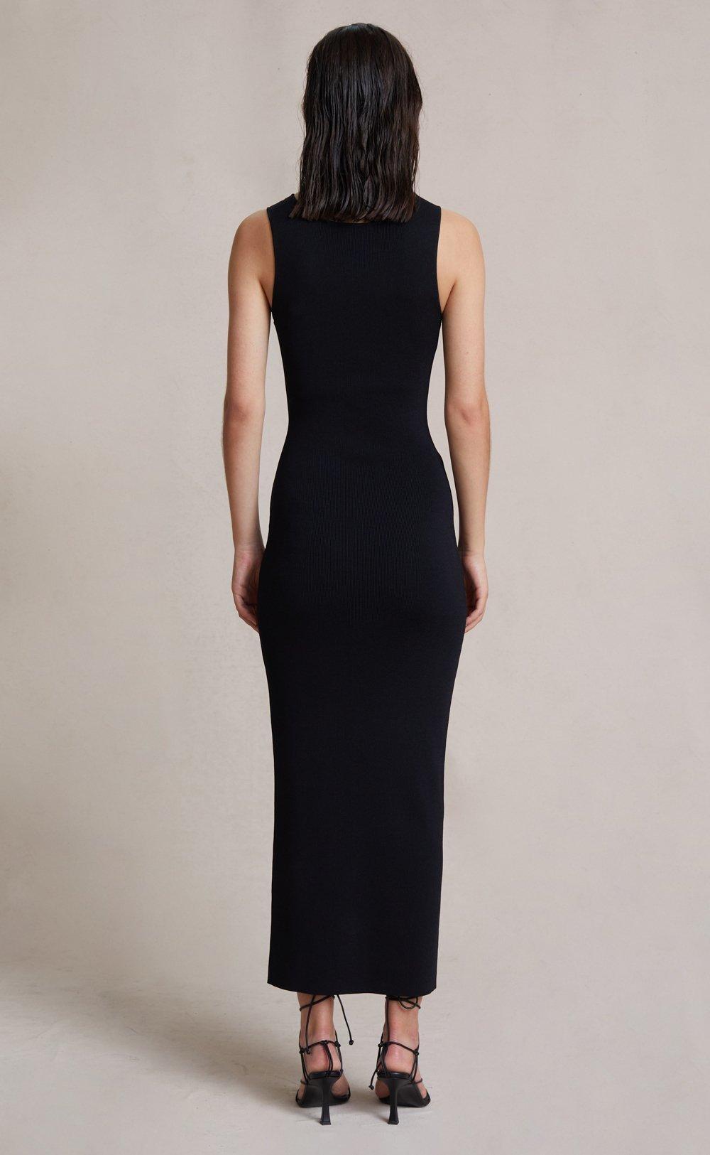 Bec & Bridge Sorbet Summer Midi Dress Black Size 8 photo 4