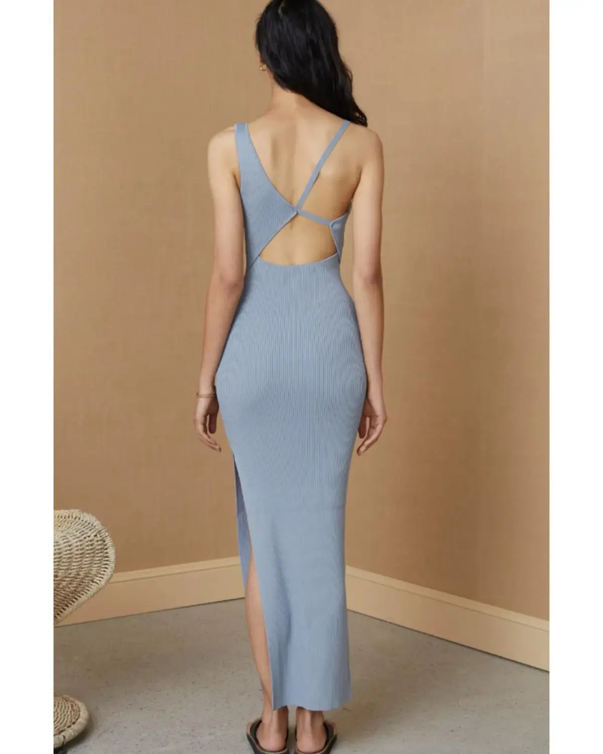 Bec & Bridge Harper Midi Dress Blue Size AU 6 photo 3