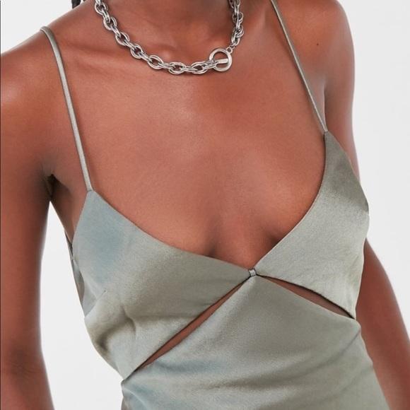 Bec and Bridge Mila Slip Dress green size 8 photo 4