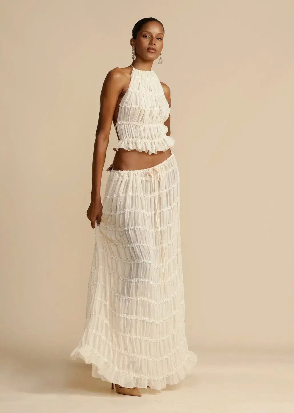 Arcina Ori Juliette Top and Skirt Cream Size S / AU 6-8 photo 21
