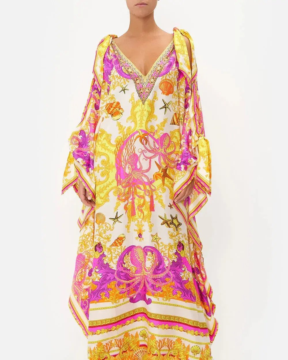 Camilla Squid Squad Scarf Tie Kaftan One Size photo 6