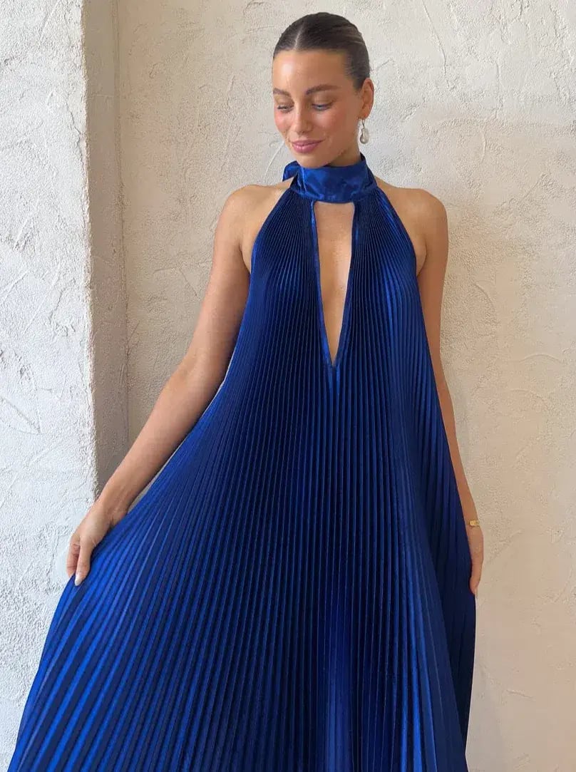 L'Idee Opera Gown in Regal Blue Size 10 / M photo 2