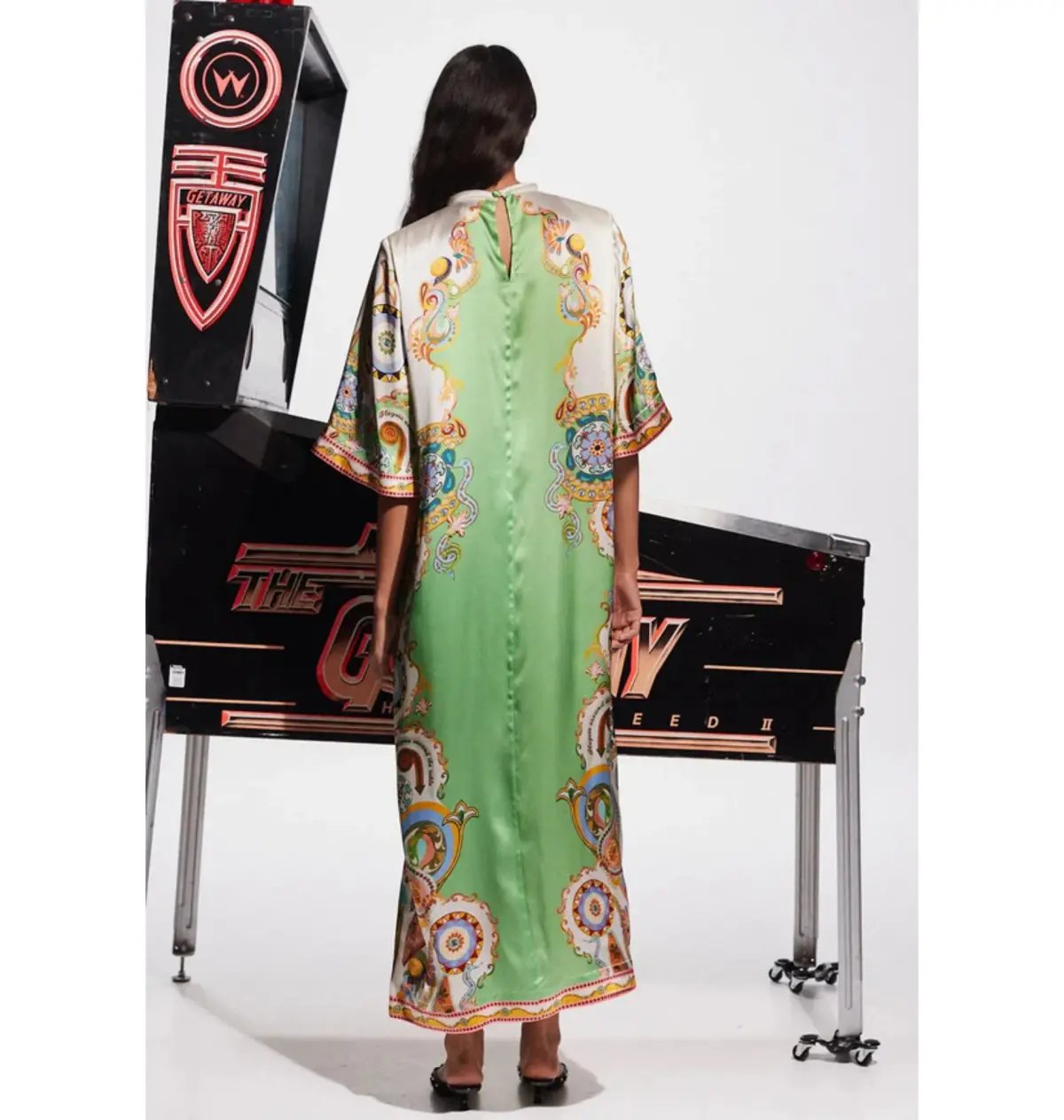 Alemais Pinball Midi Dress Multi Size AU 14 photo 3