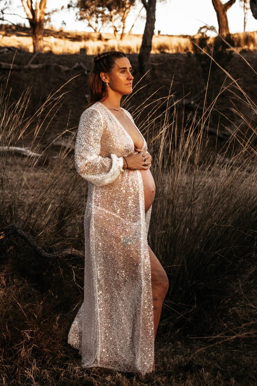 Mama Rentals Stardust Beaded Robe photo 4