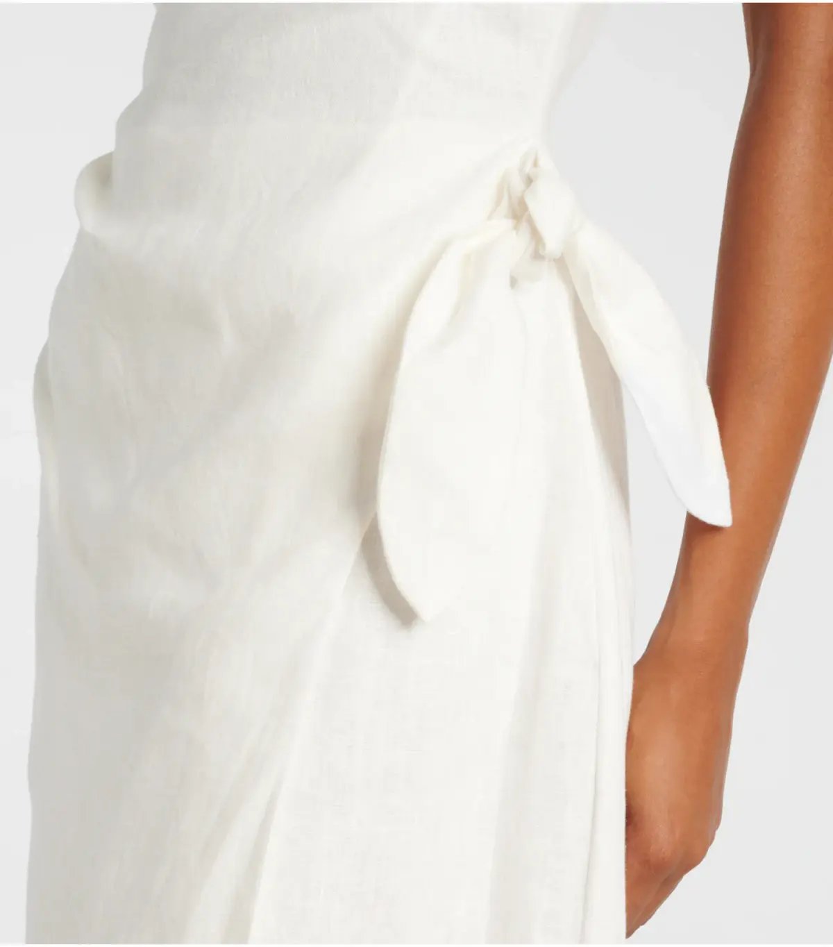 Sir The Label Tamara Linen Maxi Dress Ivory Size 1 / AU 8 photo 4