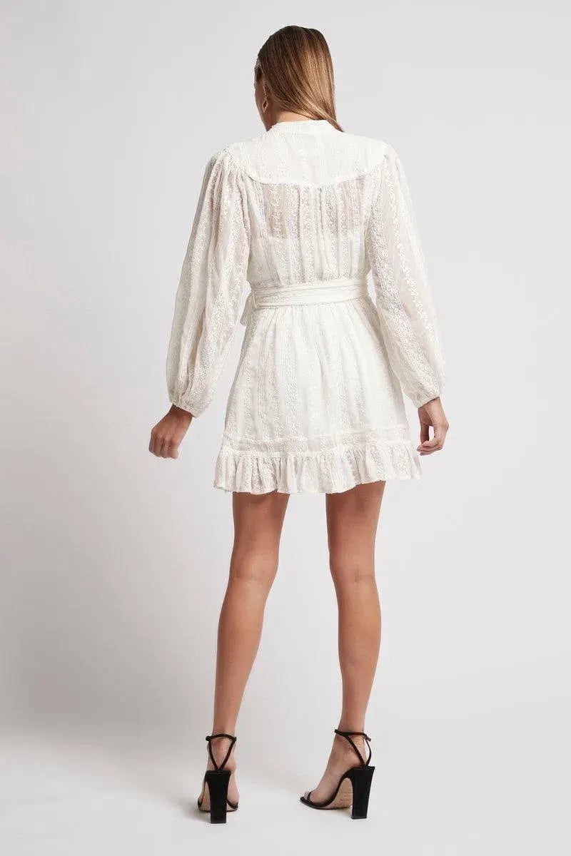 Sofia The Label Palermo Dress White Size S photo 3