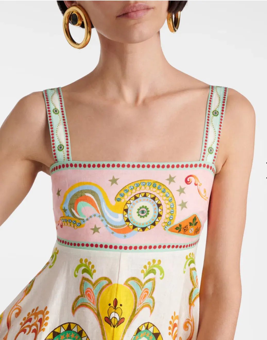Alemais Pinball Sundress Print Size 14 photo 4