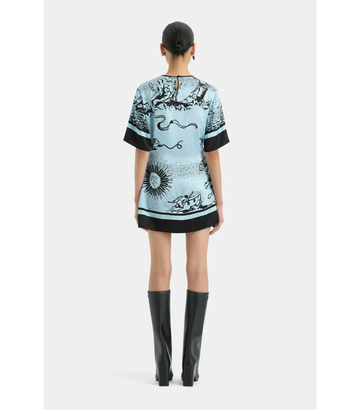 Sir the Label The Dreamwood Mini Dress in Brise Soleil Size AU 12 photo 4