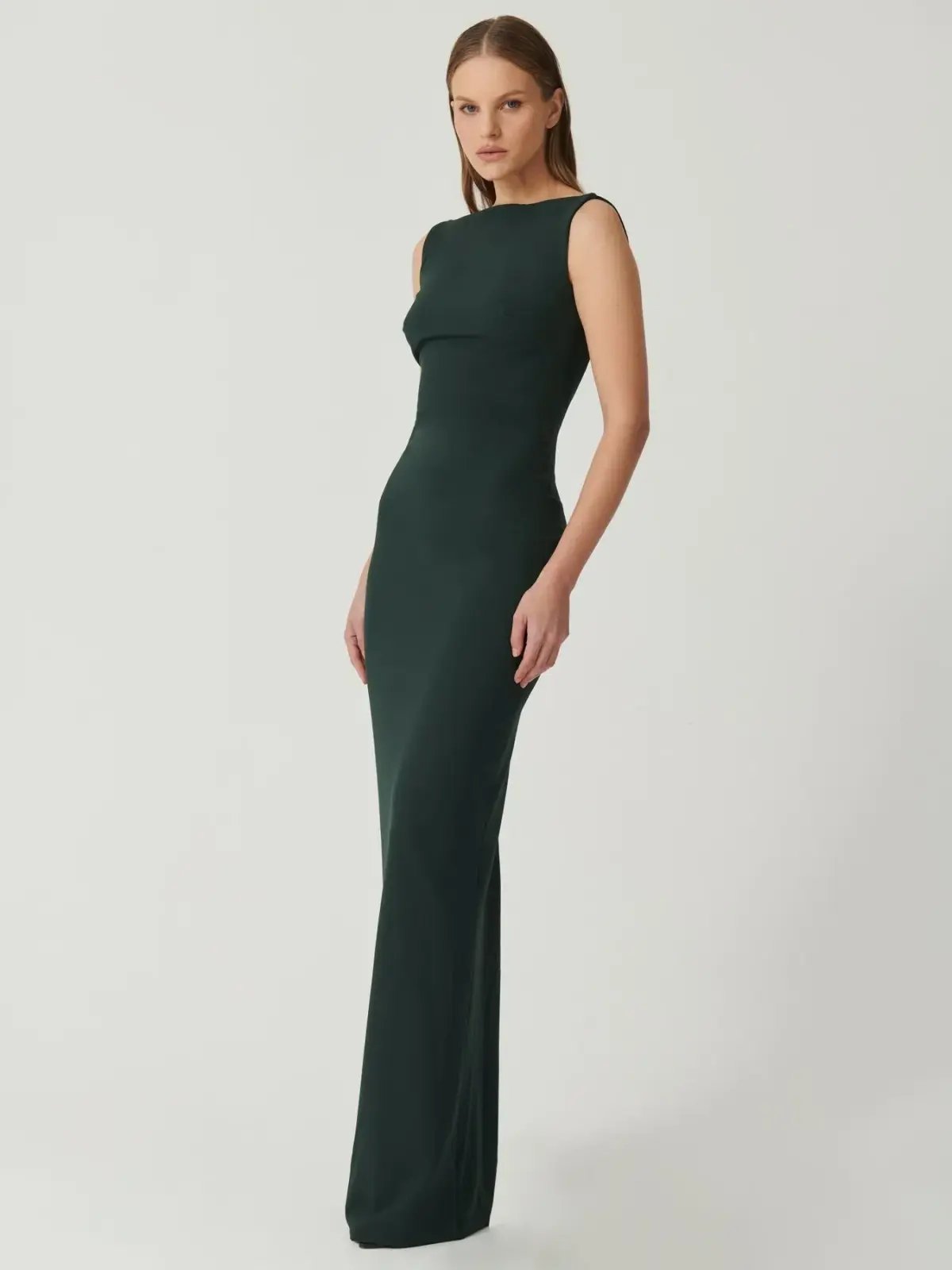 Effie Kats Verona Gown Sacremento Green Size S / AU 8 photo 2