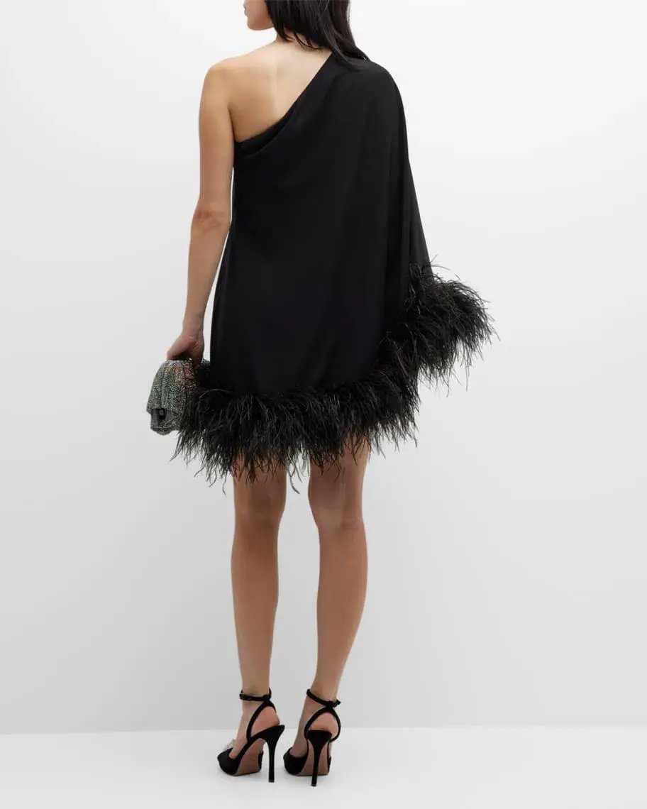 THE NEW ARRIVALS by İlkyaz Özel Marlene Dress in Black Size 6/XS photo 2