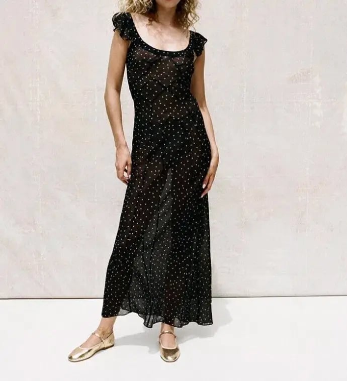 Realisation Par The Lila Dress in Celestial Print Size 8 photo 2