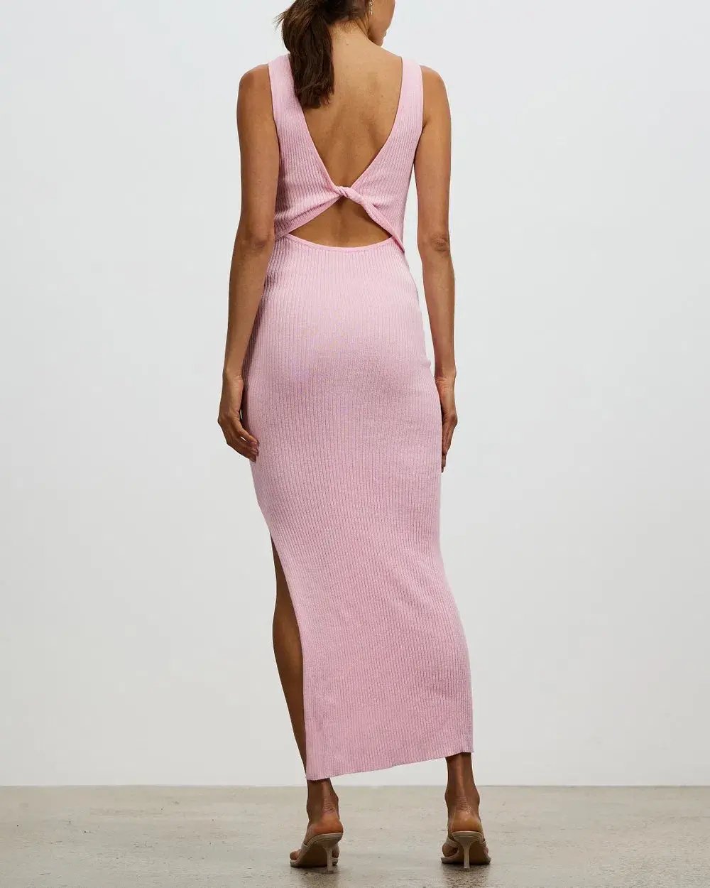 Bec and Bridge Riviera Midi Dress in Candy Pink Size 8 photo 3