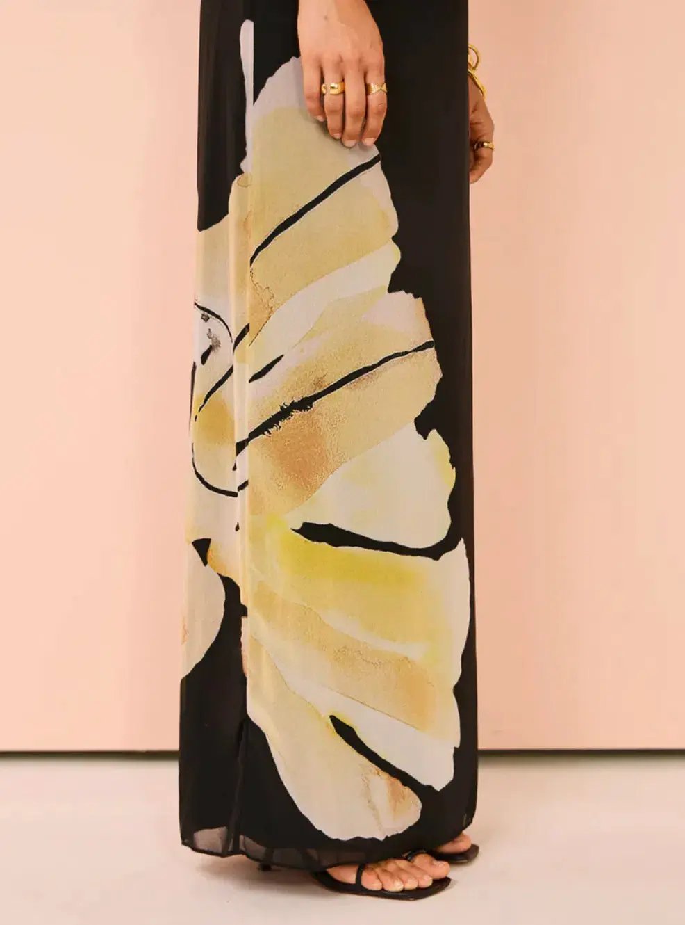 Camilla & Marc Leda Dress Print Maxi Size AU 10 photo 4
