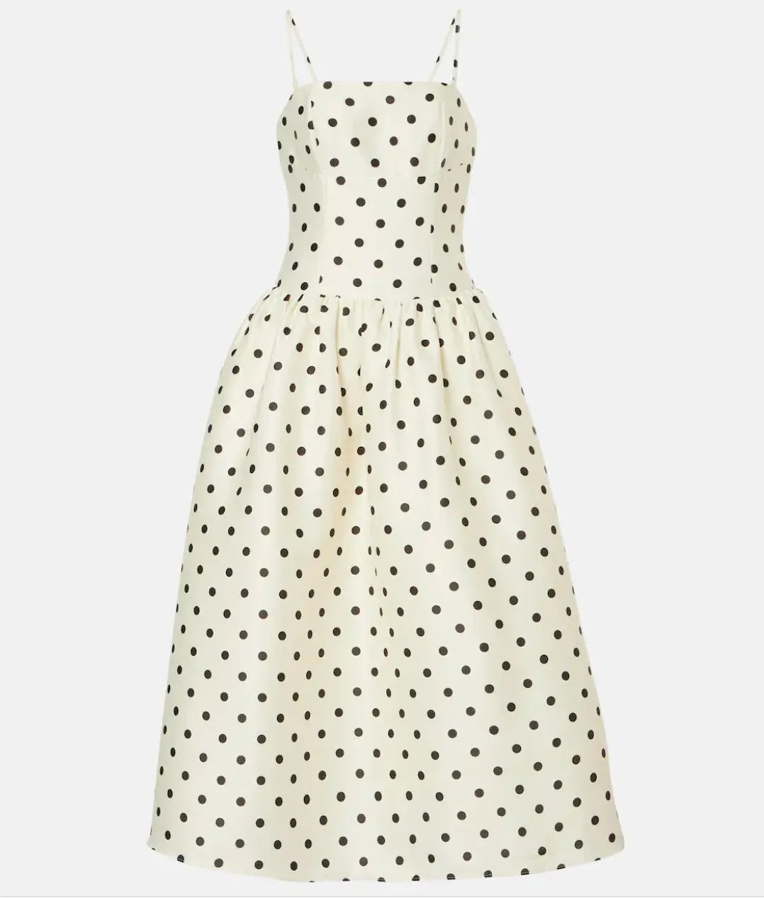Self Portrait Polka-dot Taffetta Corset Dress Size 12 photo 6
