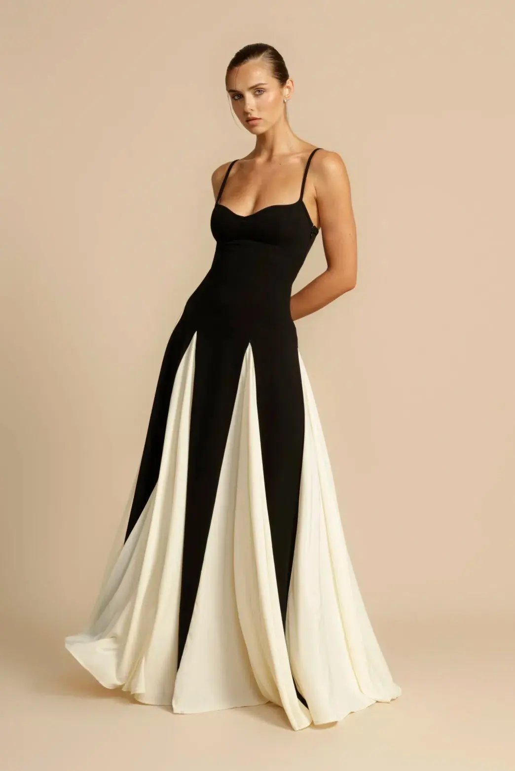 Arcina Ori Paloma Dress Black/White Size AU 6 photo 2