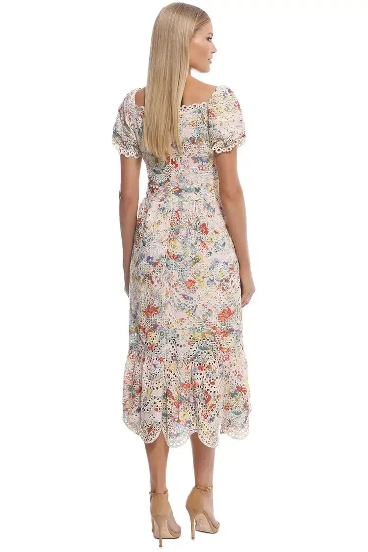 Elliatt Faith Midi Dress Floral Size 14 photo 3