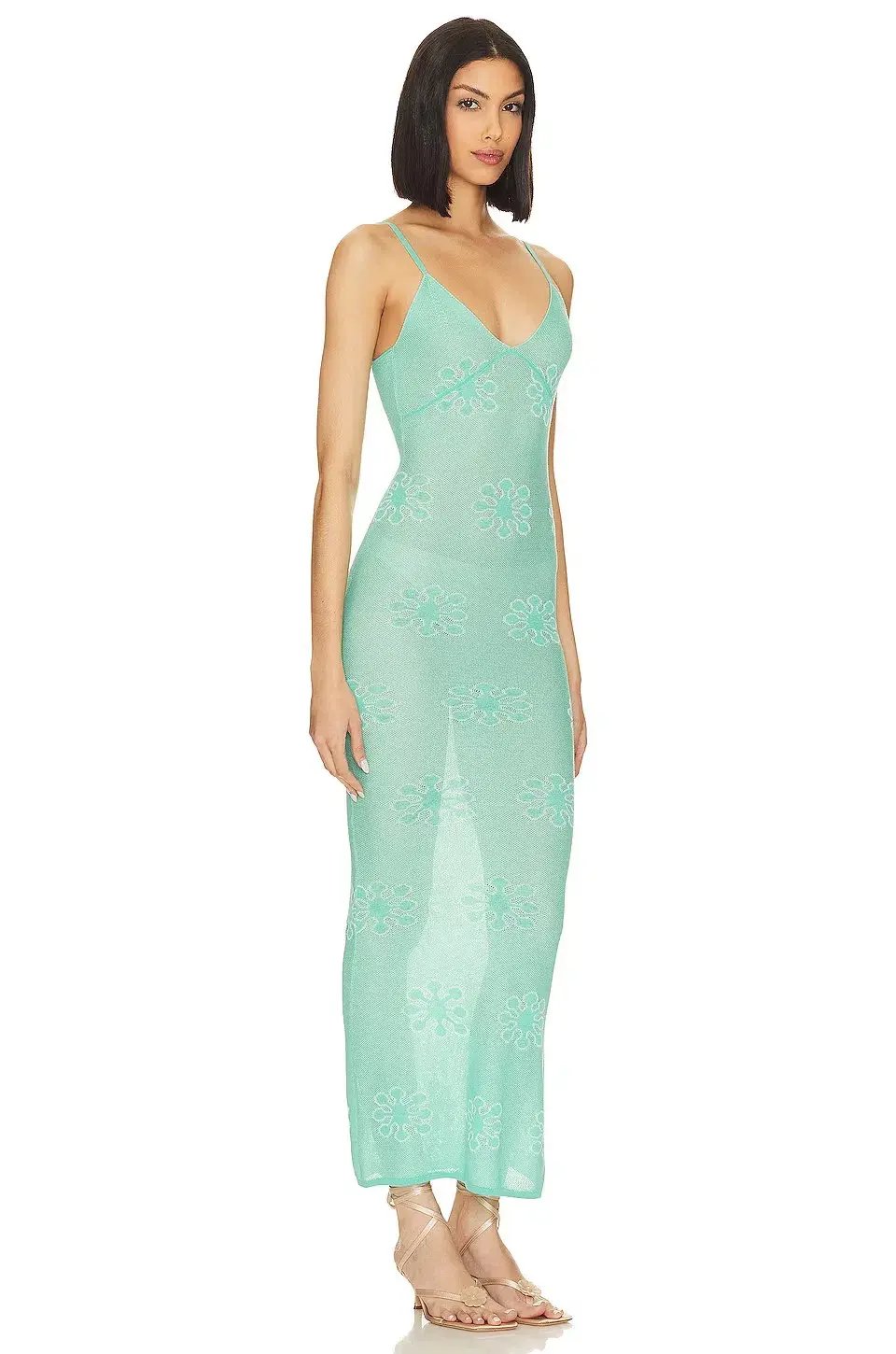 Asta Resort Delilah Dress in Aquamarine Size S/Au 8 photo 6