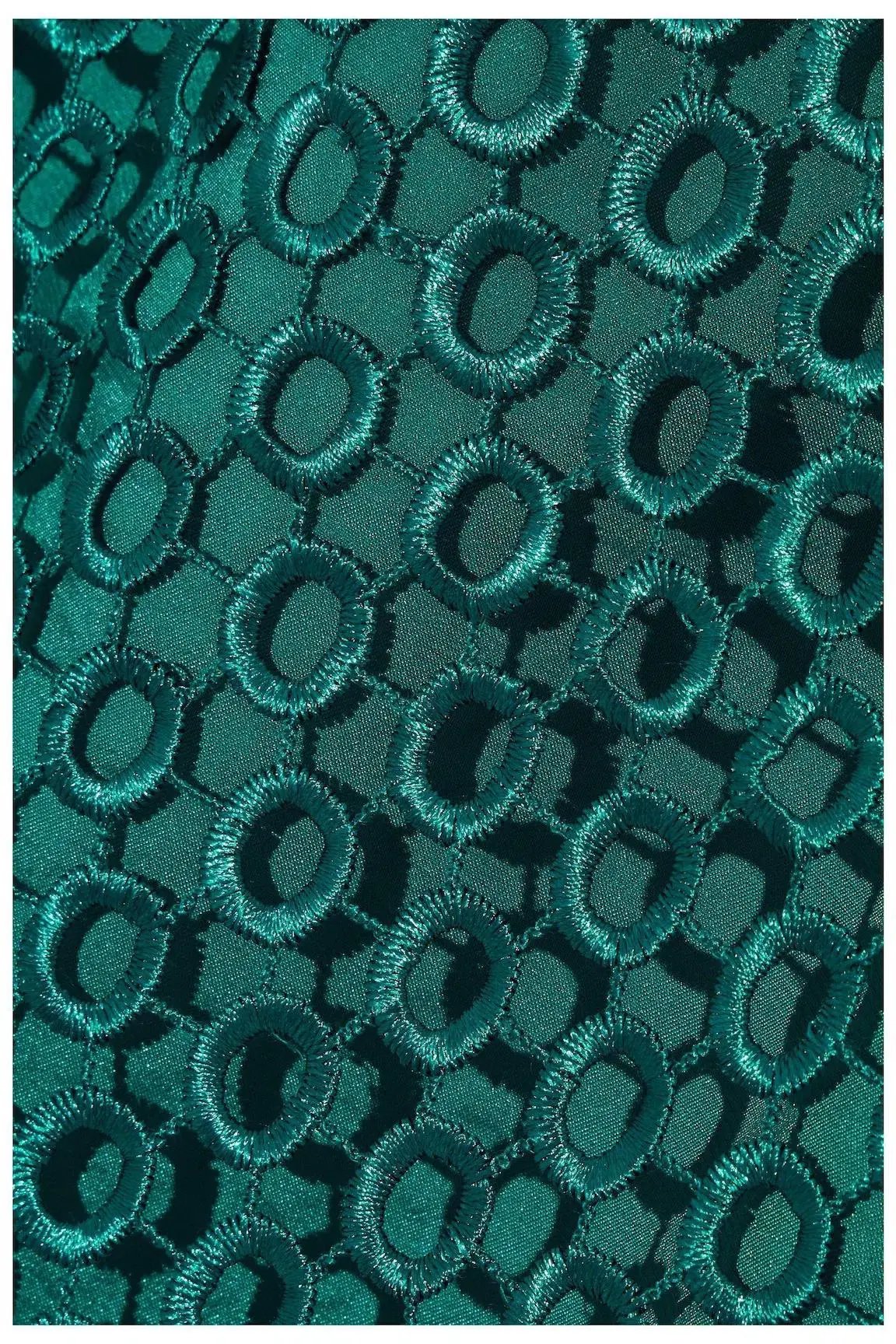 Nicholas Guipure Lace Midi Dress Green Size AU 6 photo 4