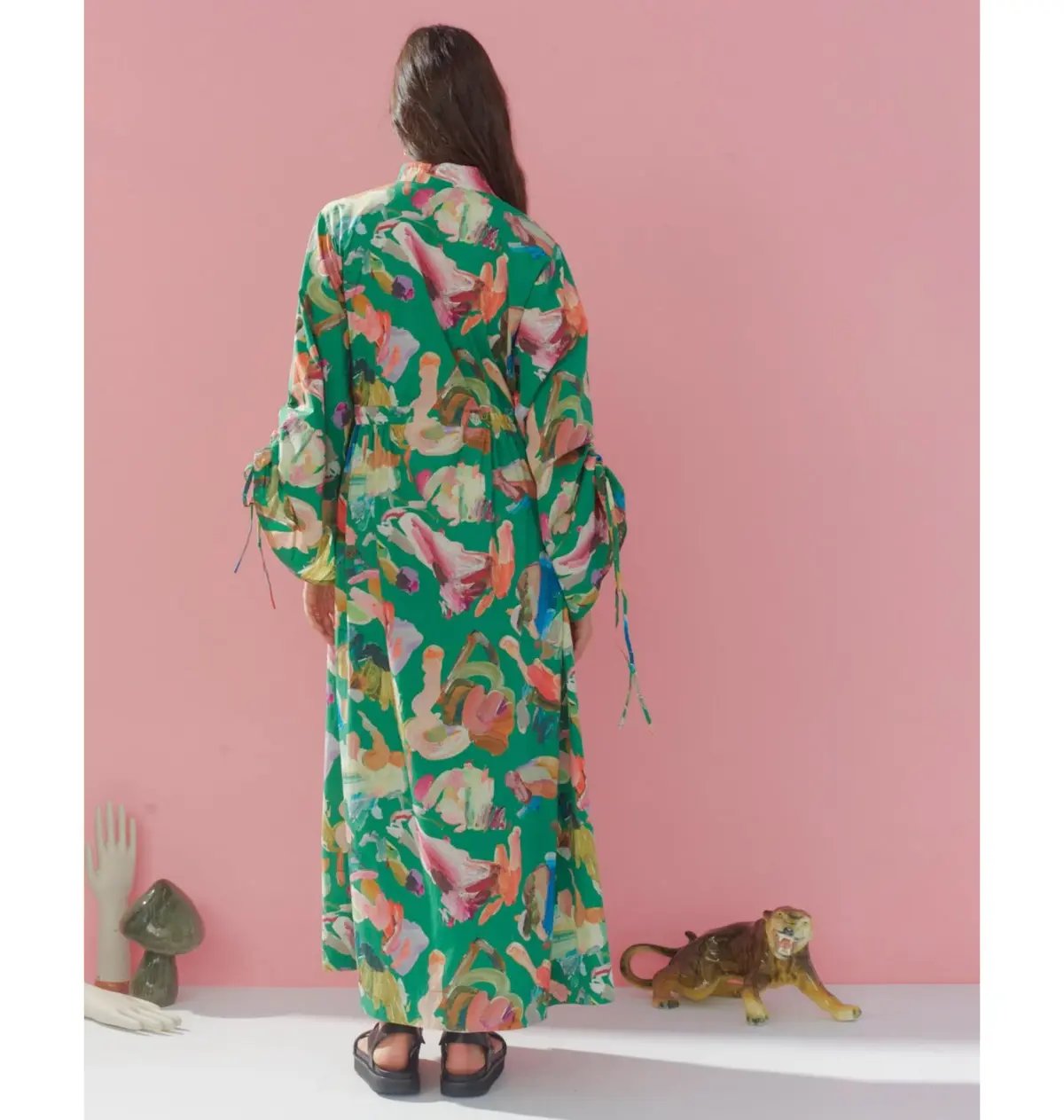 Alemais Arlo Shirtdress Green Size M / AU 10 photo 3
