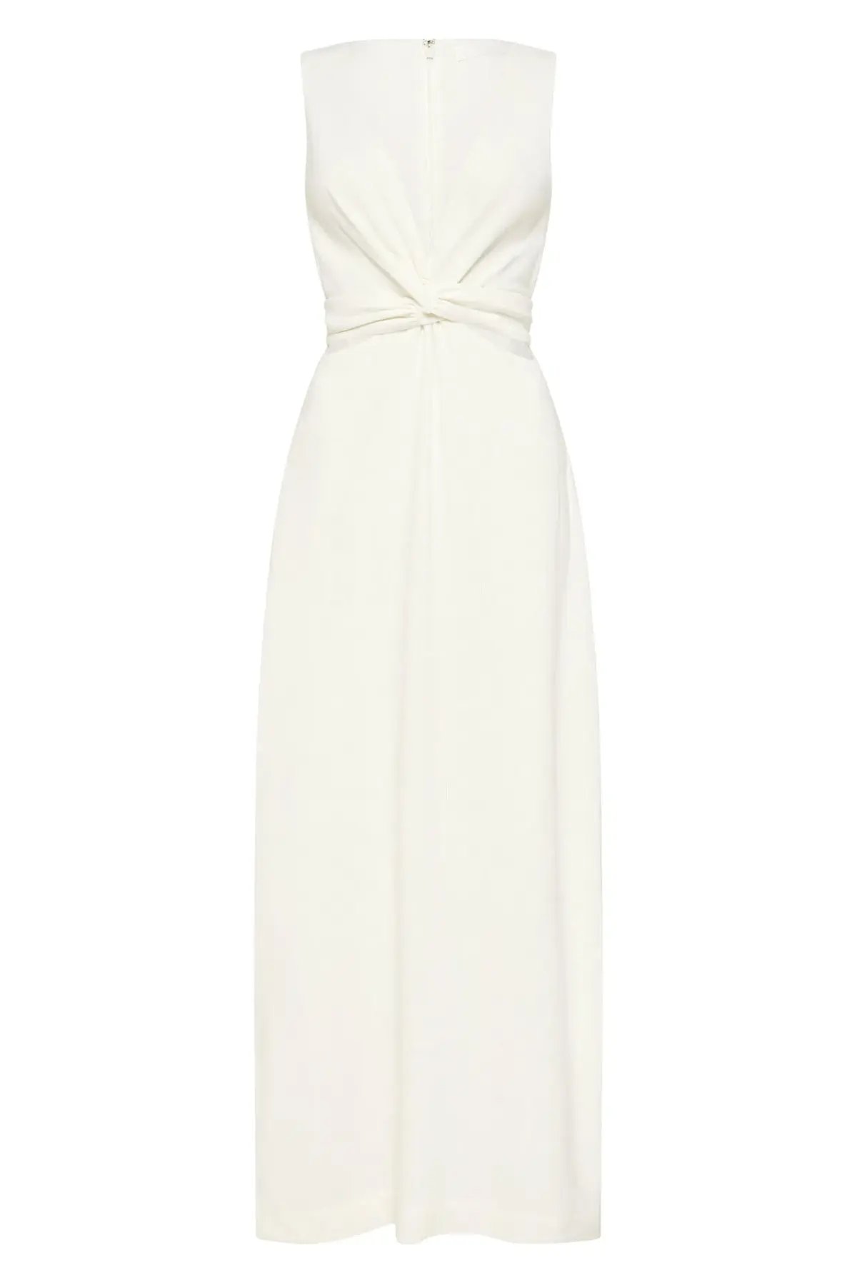 Sir The Label Clemence V Neck Dress Ivory Size 2/AU 10 photo 7
