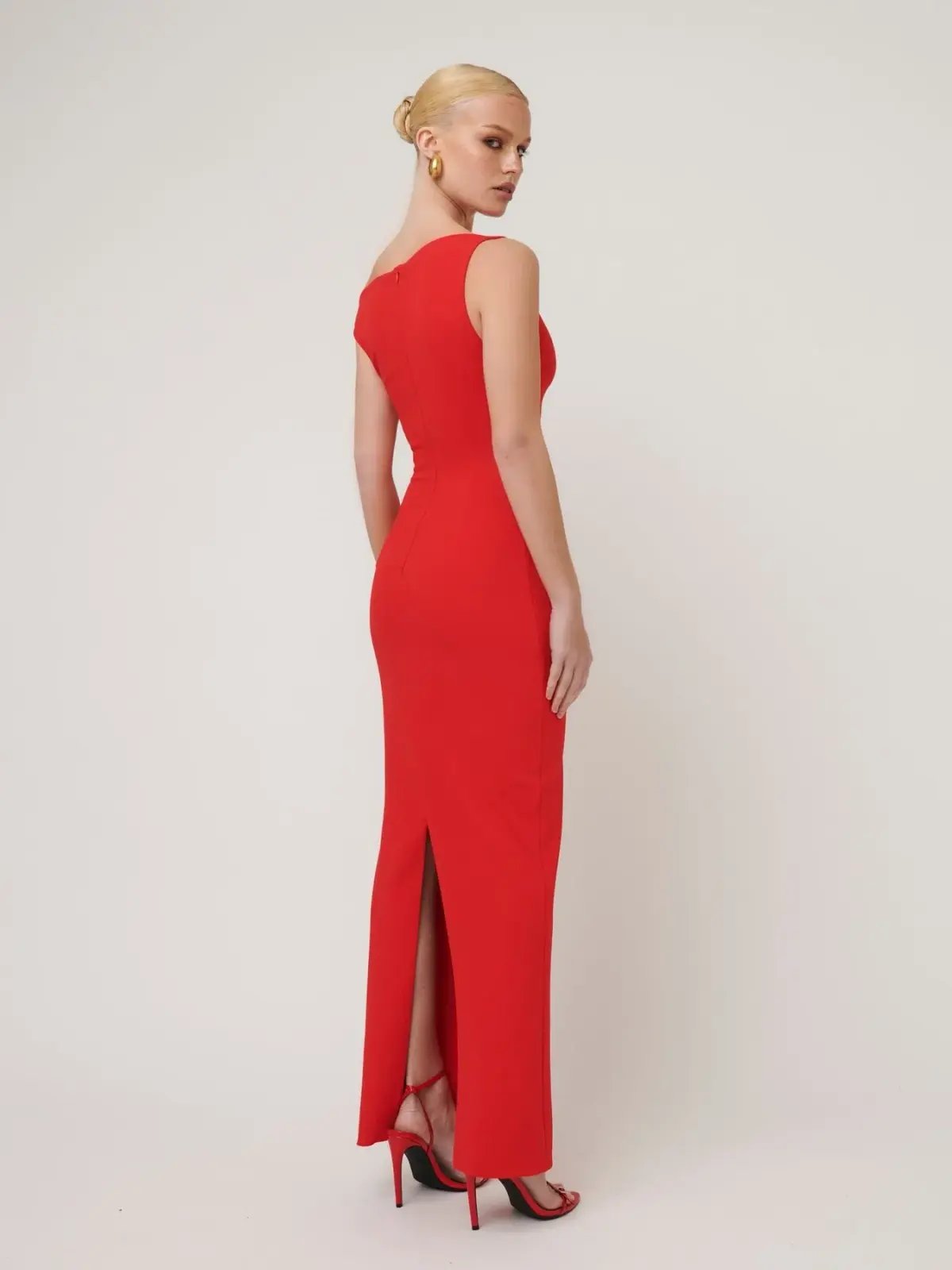 Effie Kats Inaya Gown Cherry Red Size S / AU 8 photo 3