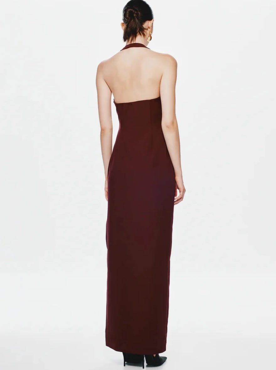 Misha Collection Alusia Maxi Dress - Cherry Red photo 2
