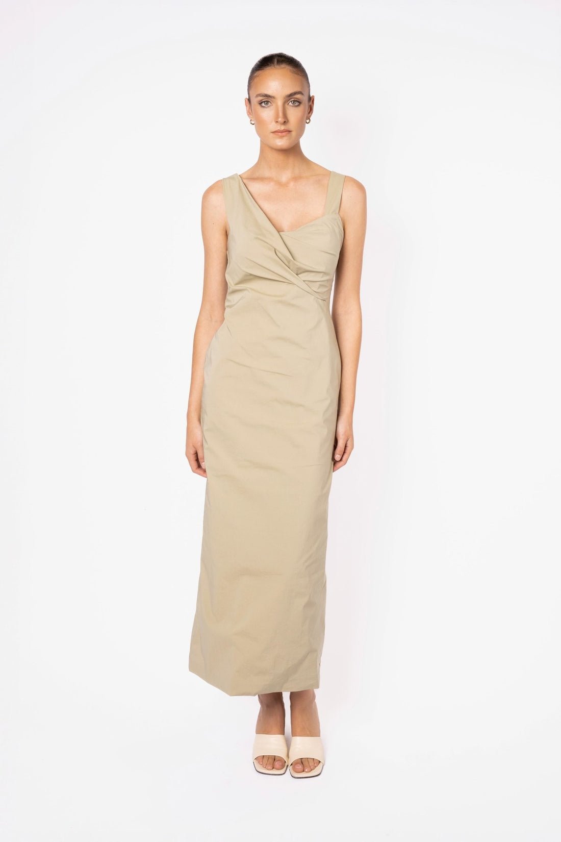 ONE FELL SWOOP LYGIA DRESS - TEA photo 3