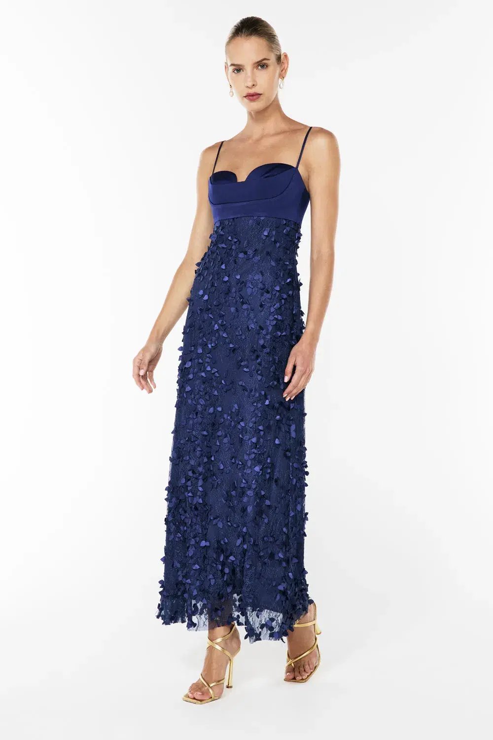 Manning Cartell Enchantment Slip Dress in Royal Blue Size 8 photo 2