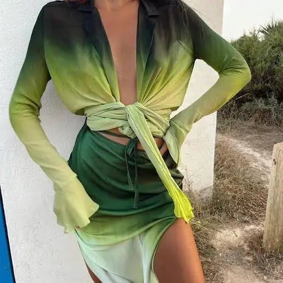 Rat & Boa Cypress Set Maxi Green Size AU 10 photo 3