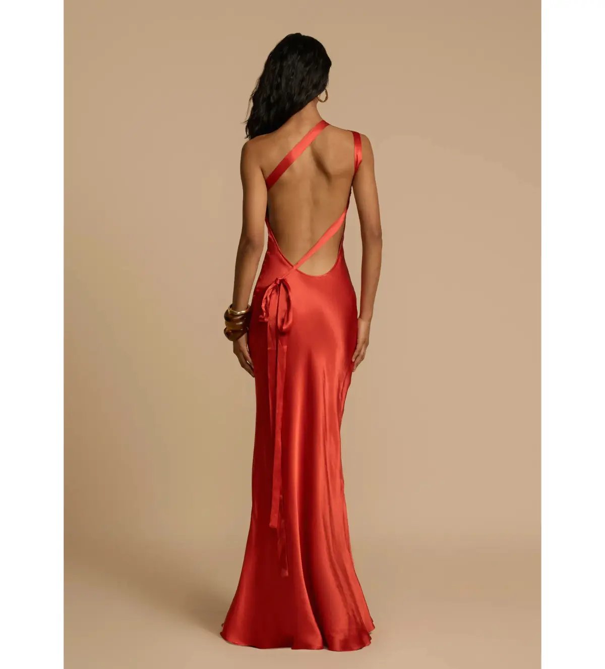 Arcina Ori Monique Maxi Gown Rust Size XS/ AU 6 photo 5