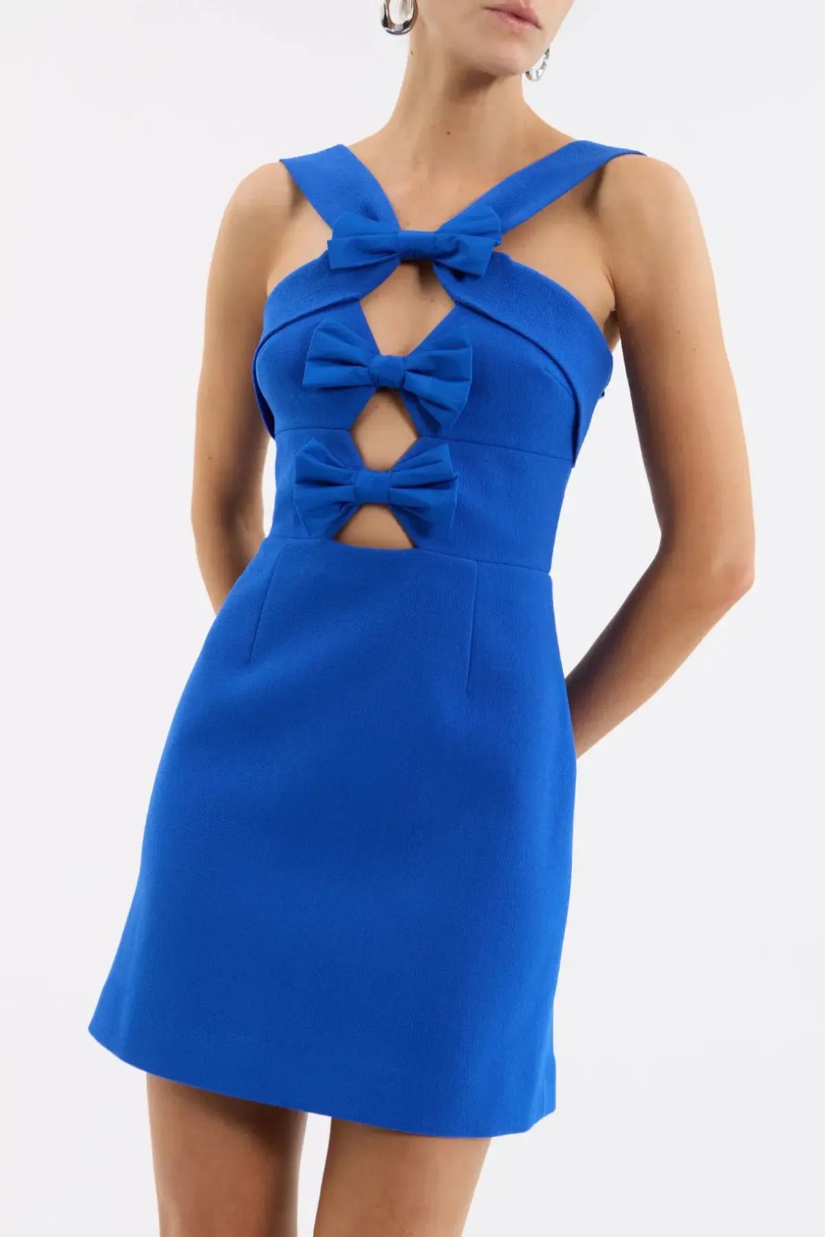 Rebecca Vallance Antonella Mini Dress in Marine Blue size 10 photo 5