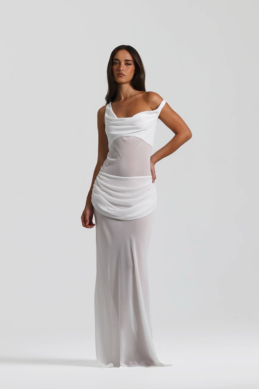 Natalie Rolt Cadence Dress - White photo 4