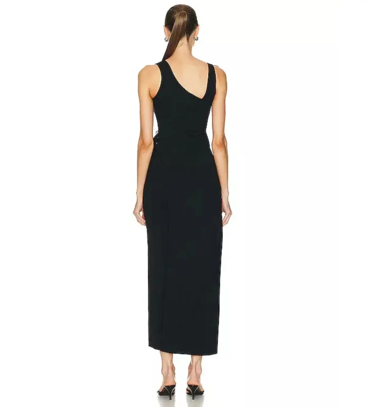 Sir The Label Modernist Belted Midi Dress Black Size 0 / AU 6 photo 3