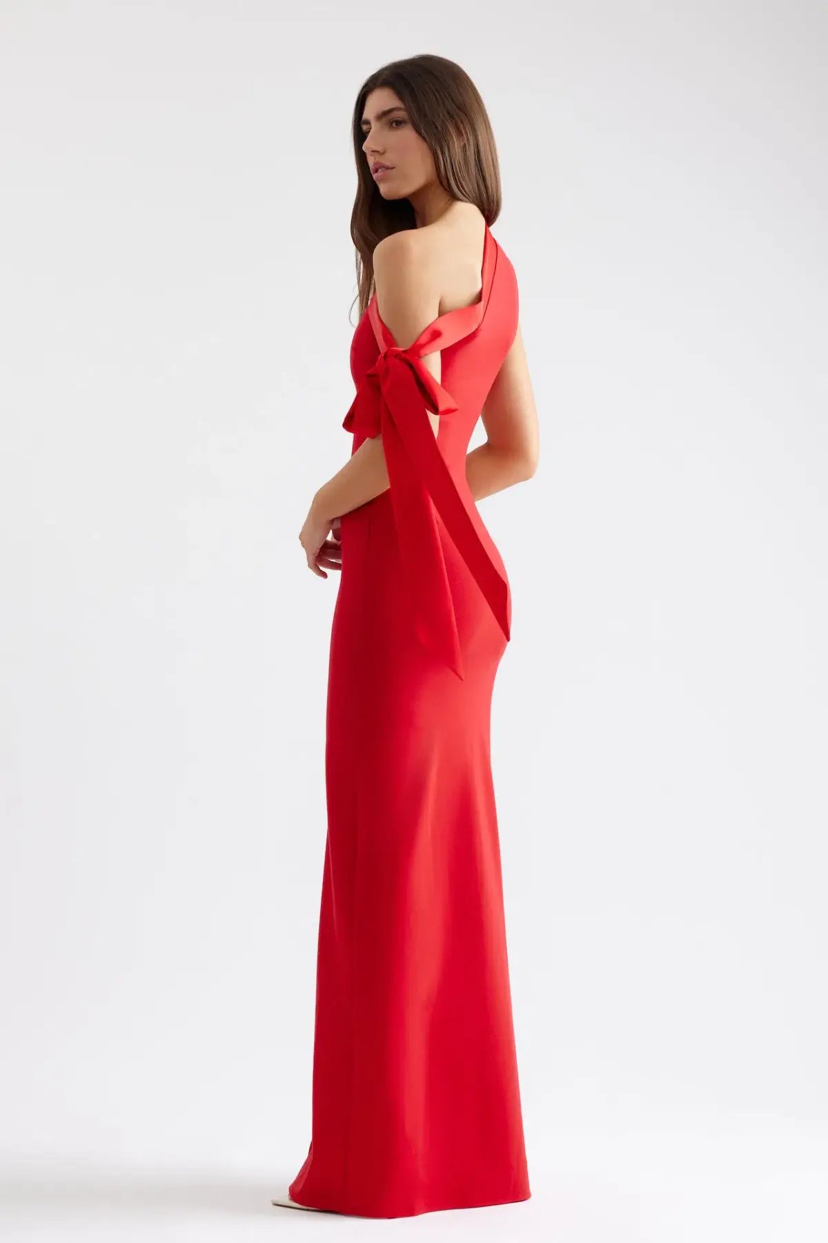 Lexi Sidney Maxi Dress Deep Red Size 6 photo 2
