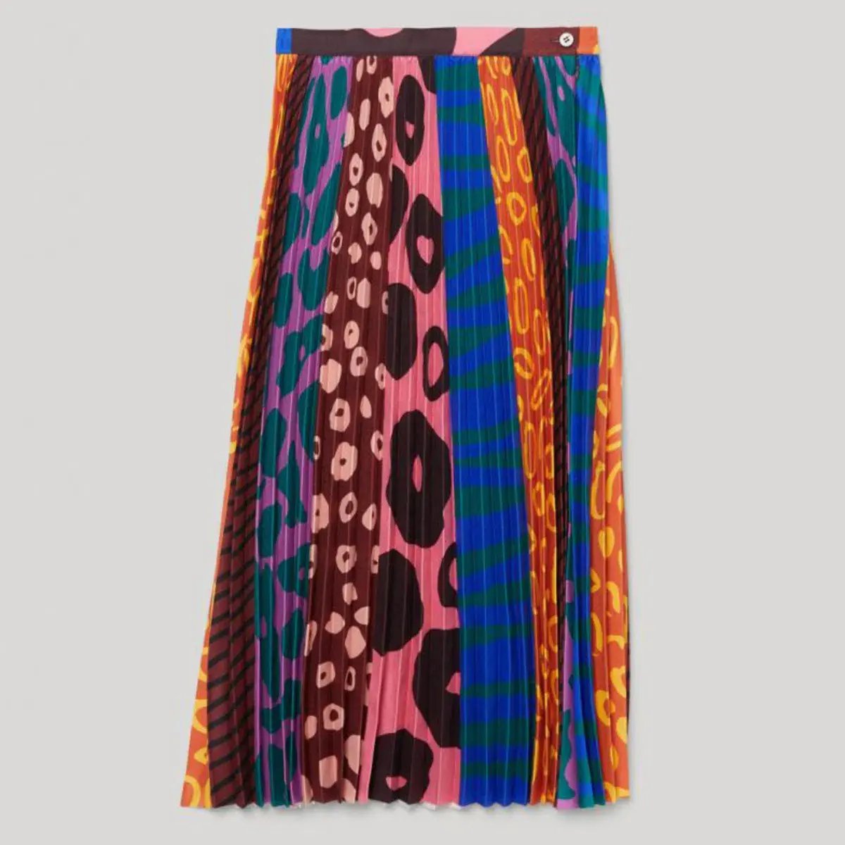 GORMAN Walk It Pleated Skirt multicolour size 6 photo 6
