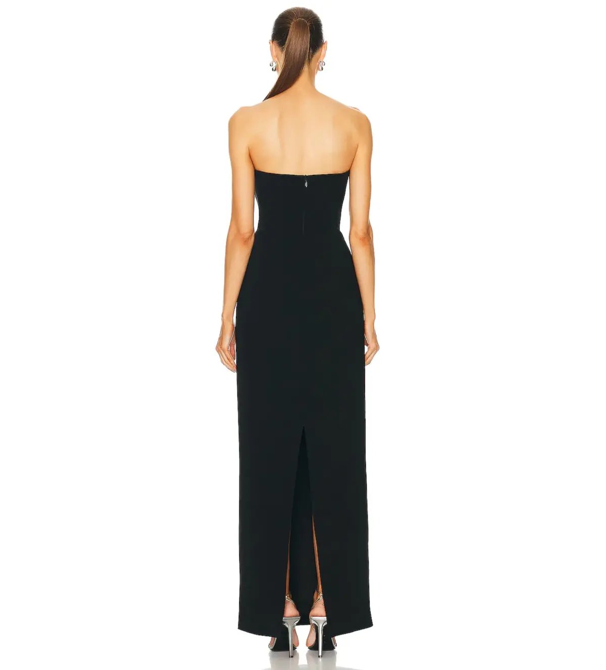 Rachel Gilbert Lukas Gown Black Size 1/Au 8 photo 3