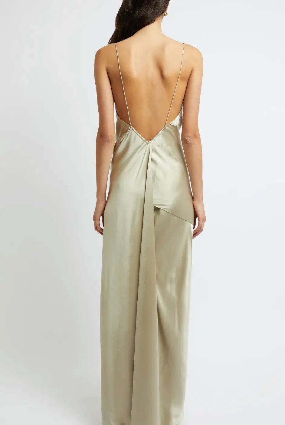 Christopher Esber Verdant Falls Draped Dress - size 6 photo 5